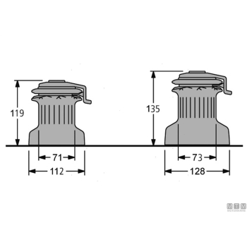 Winch antal selftailing xt30 