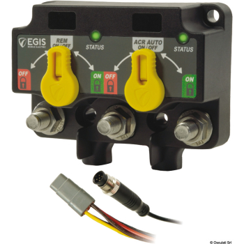 XD NMEA 2000 Dual - (Relay/VSR) w/Knobs - 8P DT  