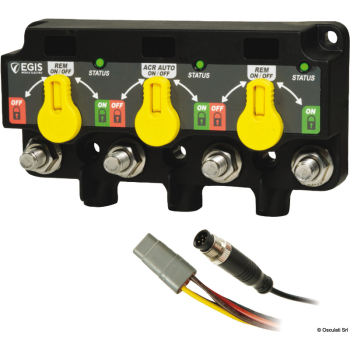 XD NMEA 2000 Triple - (Relay/VSR/Relay) w/Knobs - 12P DT  