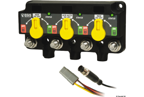 XD NMEA 2000 Triple - (Relay/VSR/Relay) w/Knobs - 12P DT  