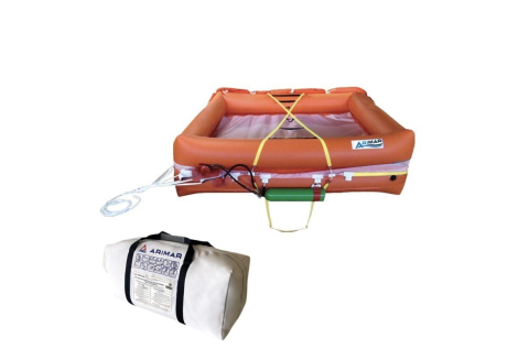 Zattera Arimar Costiera COASTAL II LIGHT 6P Valigia Italia Entro le 12 Miglia