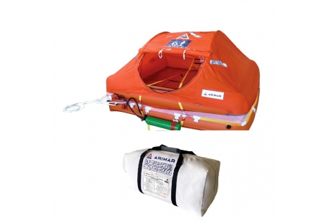 Zattera Arimar Oceanus 8P Valigia ISO9650 Navigazione Oltre 12 Miglia