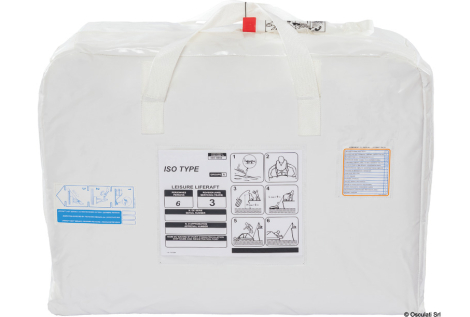 ZATTERA OCEANLIFE II 10P VAL ISO9650 1A/DM  IT + GB 