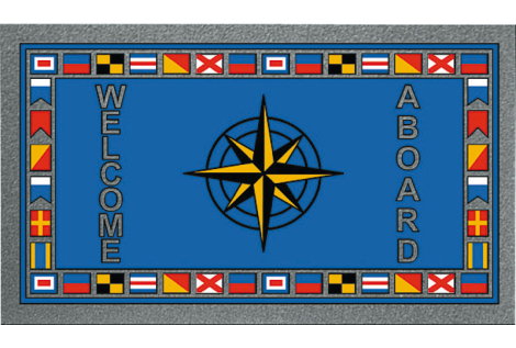 Zerbino Format 40 x 68 cm Rosa dei Venti 